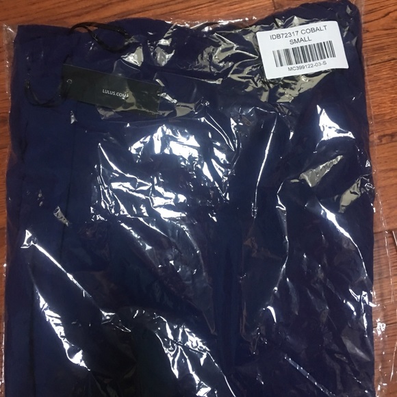 Lulu’s Allure Of It All Navy Strapless Dress - Picture 7 of 7